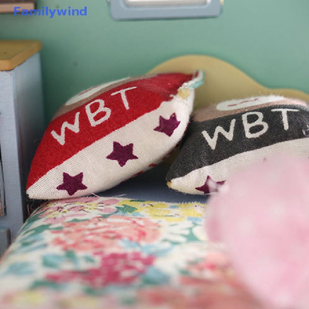 Gối Mini Tỉ Lệ 1: 12 Trang Trí Nhà Búp Bê