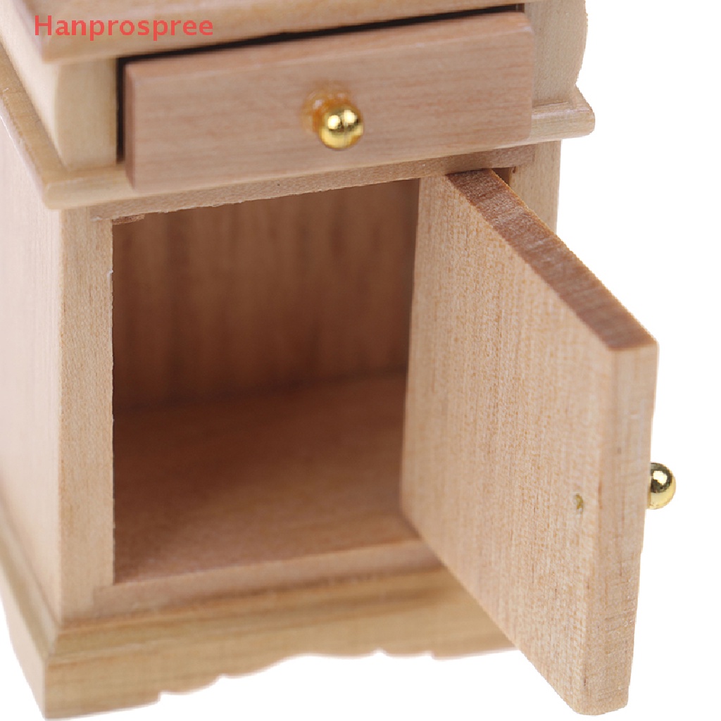 Mô Hình Đồ Nội Thất Bằng Gỗ Màu Sắc Tỷ Lệ 1: 12 Dùng Trang Trí Nhà Búp Bê