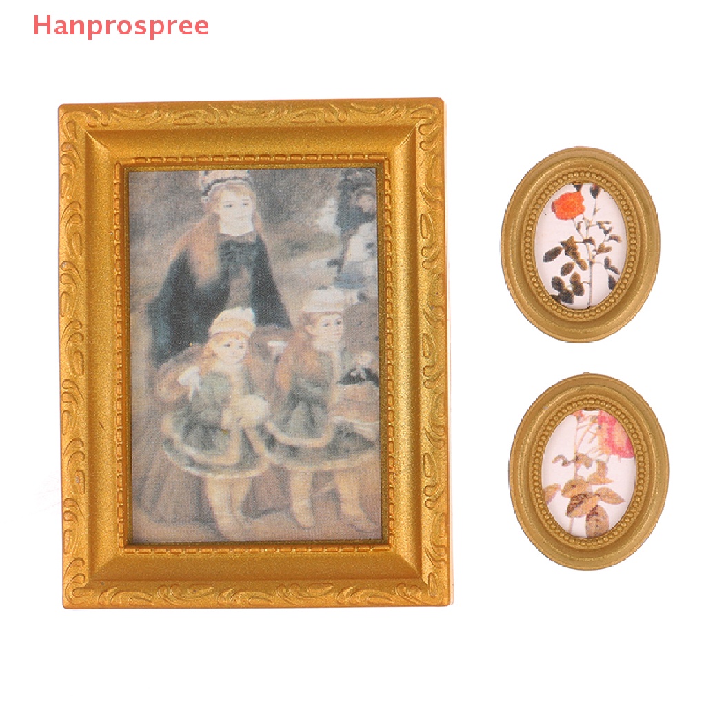 Khung Ảnh Dùng Để Trang Trí Nhà Búp Bê 1: 12