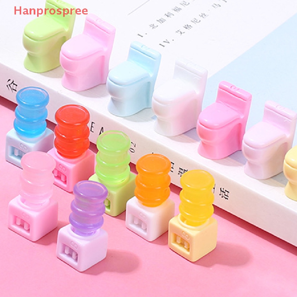 Hanprospree > Mô Hình toilet mini Màu Sắc Dùng Trang Trí Nhà Búp Bê