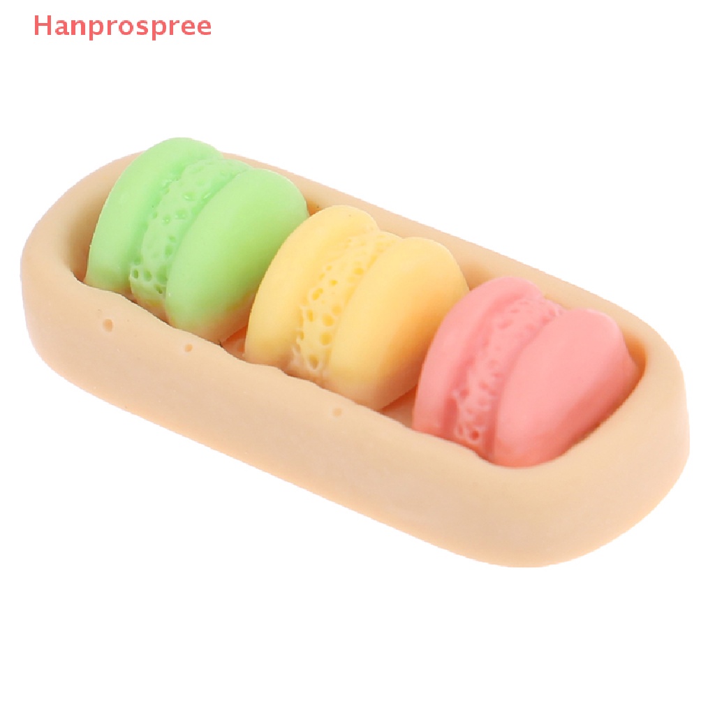 Bộ 10 Bánh Quy Macaron Giả Bằng Resin Dễ Thương Trang Trí Sổ Tay / Điện Thoại