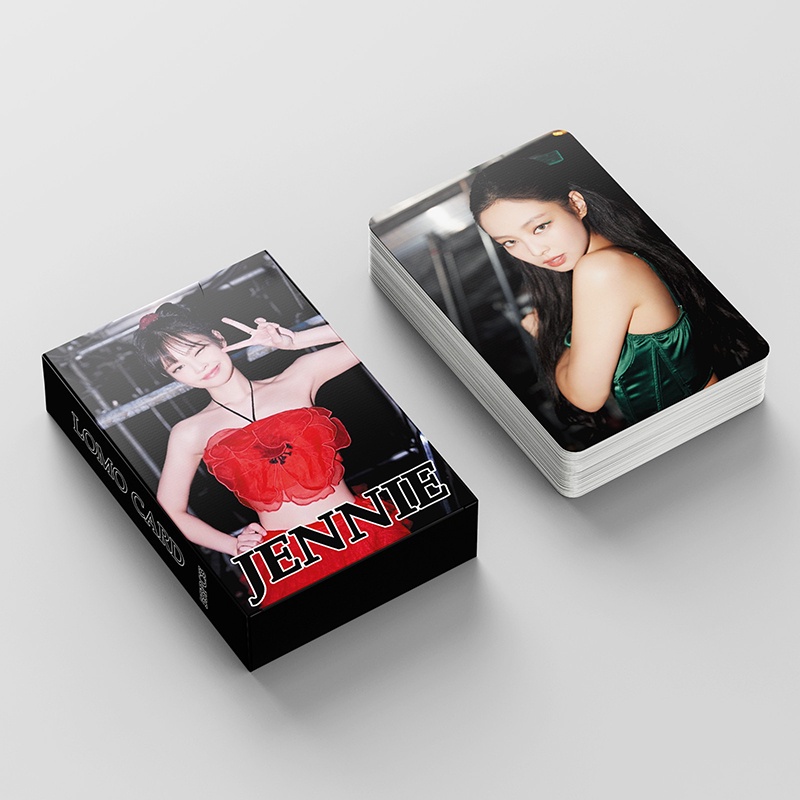 Hộp 55 Ảnh LOMO Card JENNIE BLACKPINK 2023