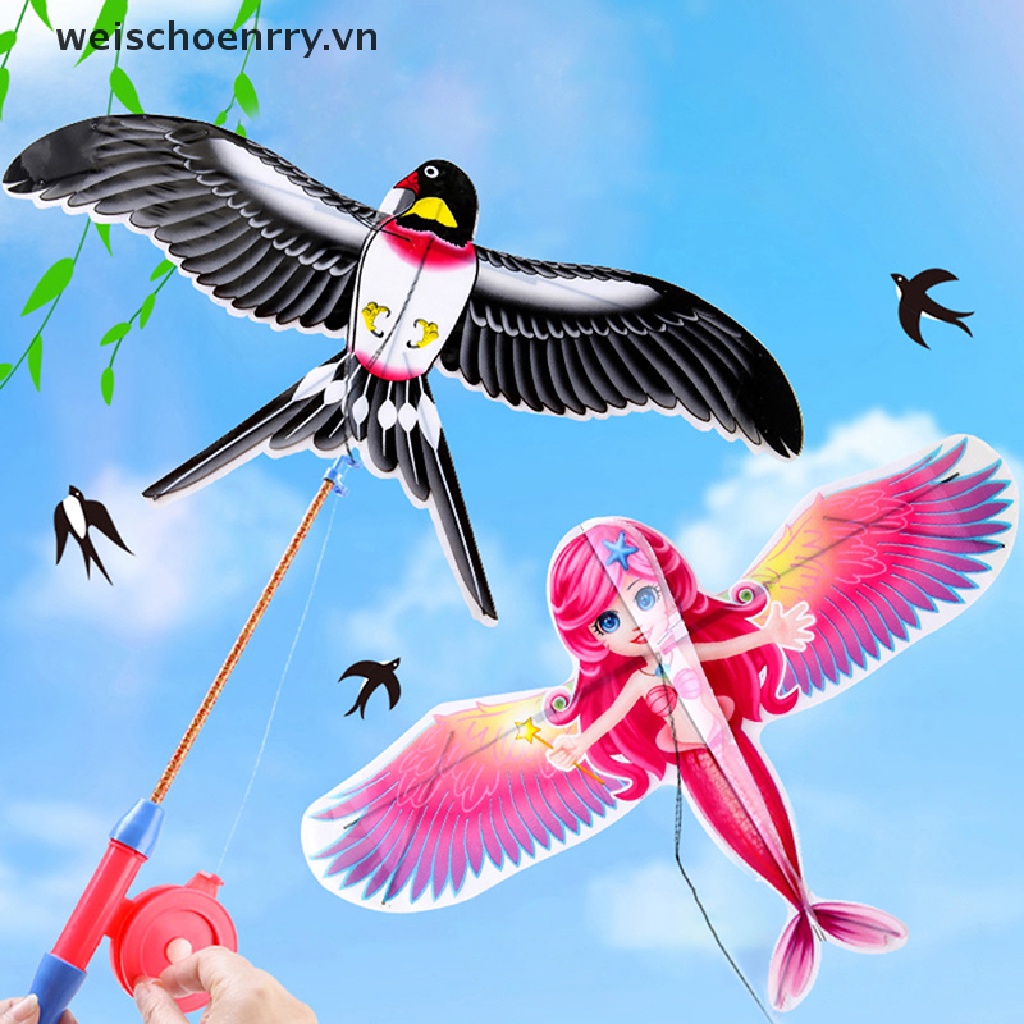 Ww (Chỉ Có Sẵn) Đồ Chơi Diều Bay mini Bằng Nhựa Hình Chim Đại Bàng Hoạt Hình 3d Cho Trẻ Em VN