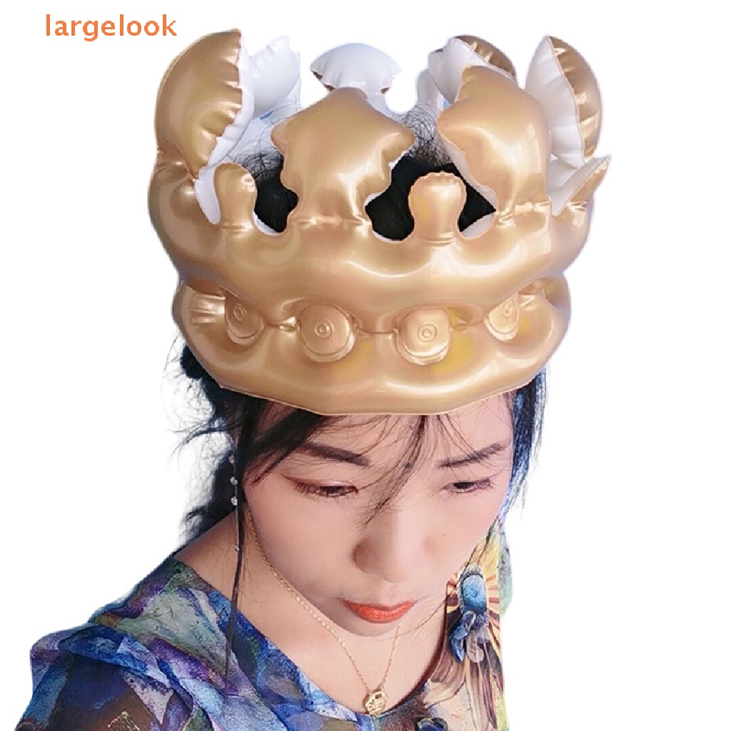 Mũ Bơm Hơi Hình Vương Miện Tùy Chỉnh Kích Thước Lớn [Lớn] Đạo Cụ Chụp Ảnh Sự Kiện / Lễ Hội Stadium