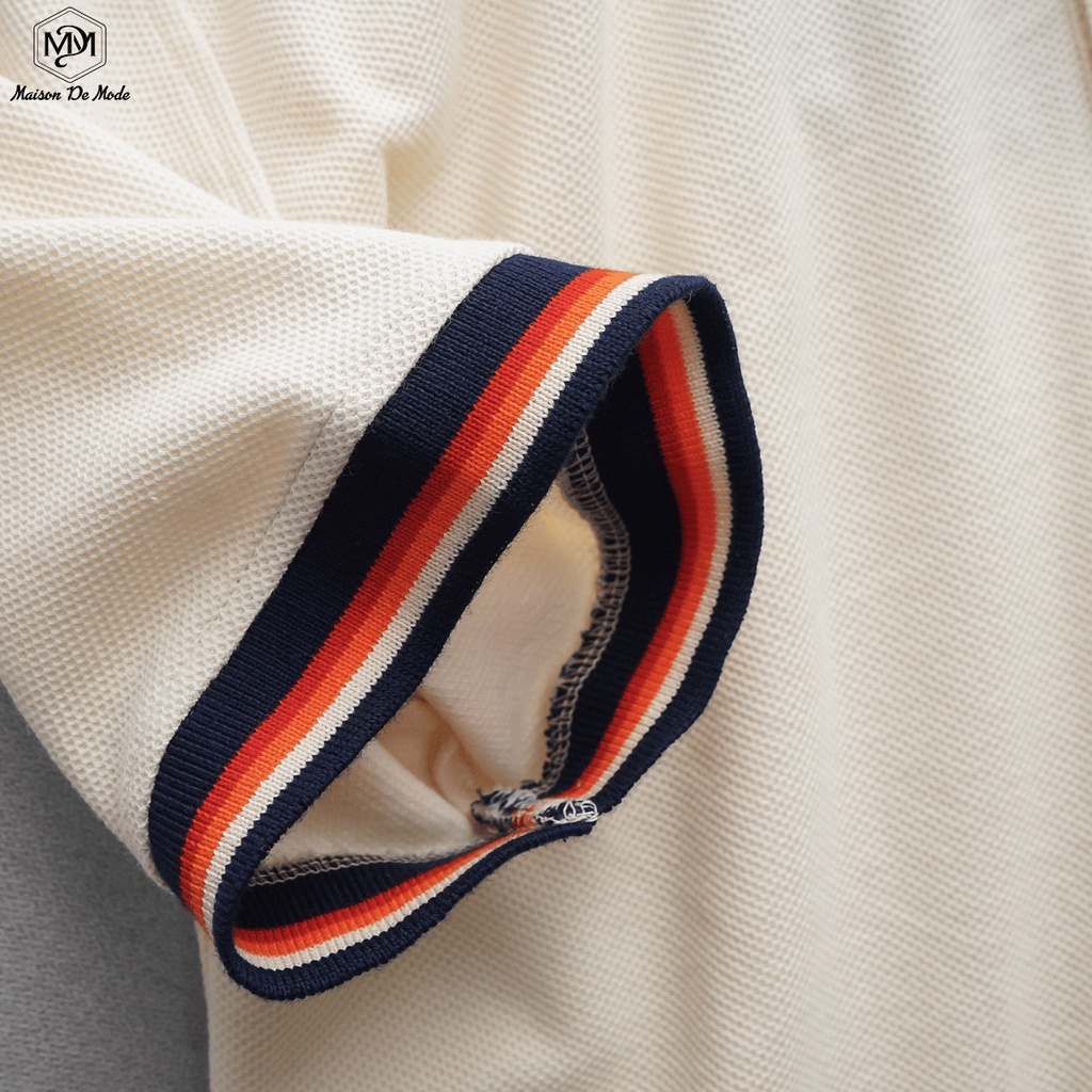 POLO BBR logo thêu phối cổ