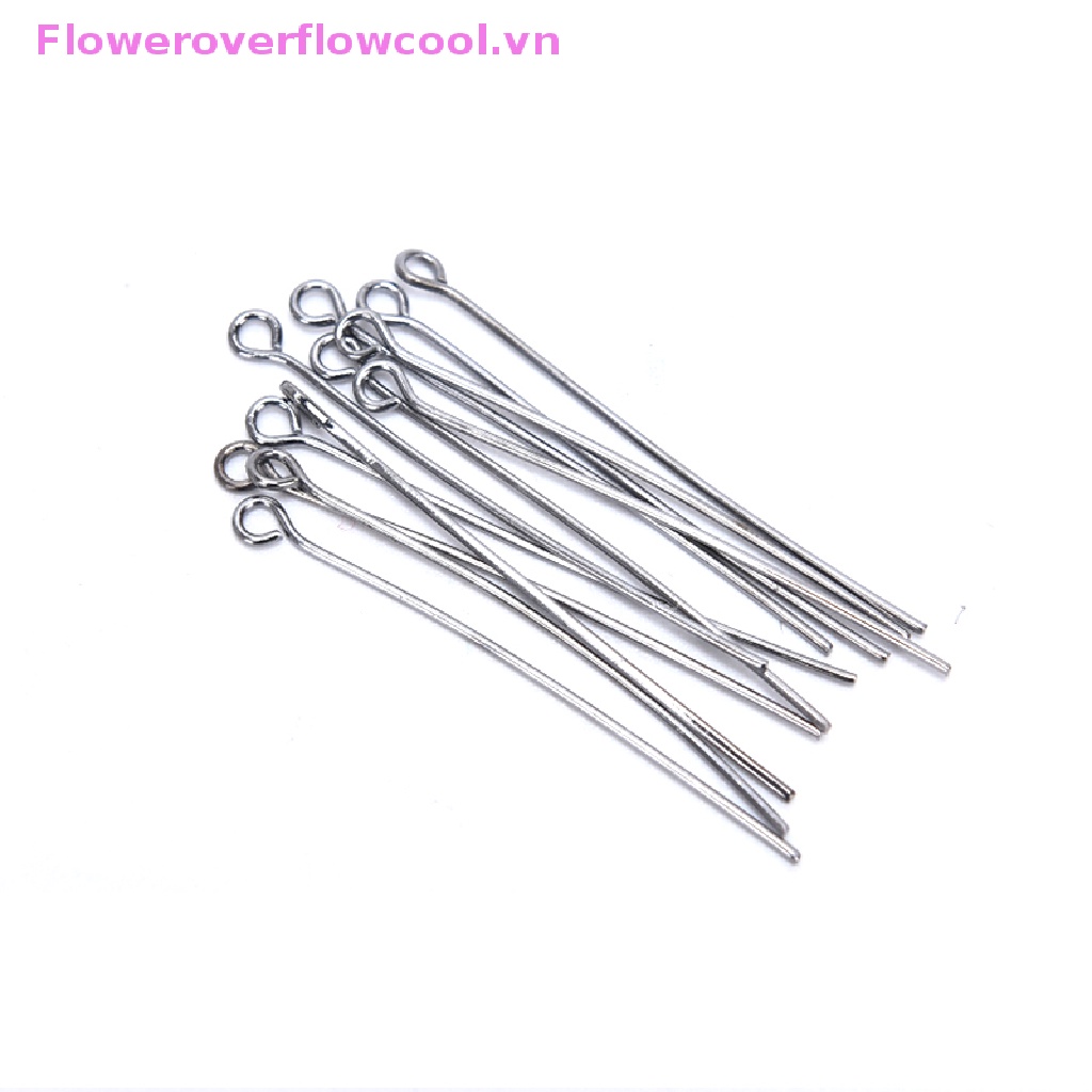 Set 200 Ghim Kim Loại Xỏ Lỗ Dùng Để Làm Bông Tai