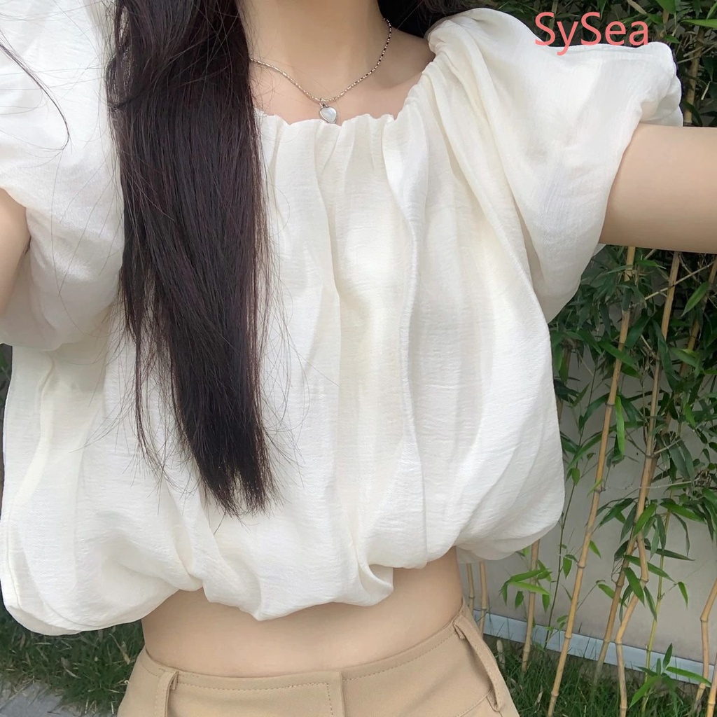 Áo Sơ Mi Tay Phồng Thời Trang Mùa Hè Pháp Dành Cho Nữ