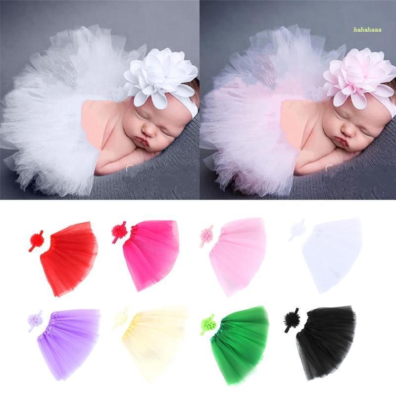 Set Băng Đô Và Chân Váy Xòe Tutu Chụp Ảnh Giáng Sinh Năm Mới Cho Bé