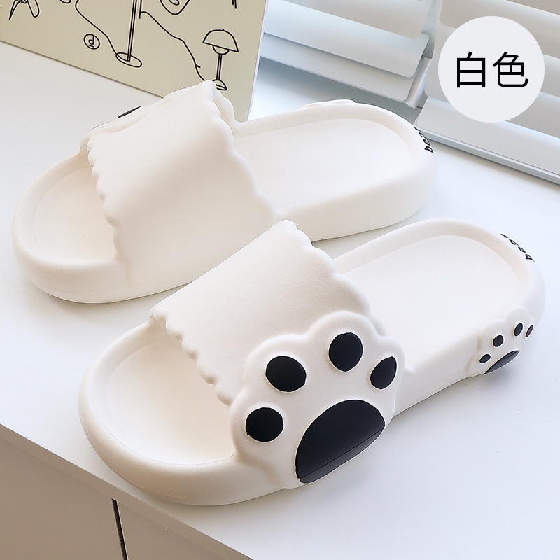 ISAHINI dép nữ dép bánh mì dép nữ dép đi trong nhà đế mềm chống trượt 15Z23040702