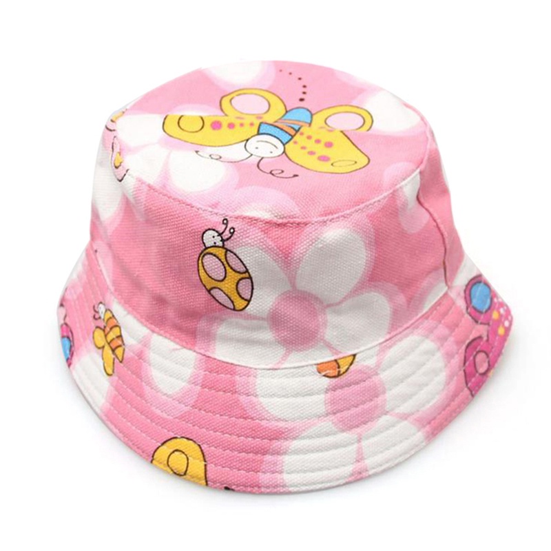 Mũ Tai Bèo Vải Cotton Mềm In Hoa Thời Trang Xuân Hè Cho Bé 4-12 Tuổi