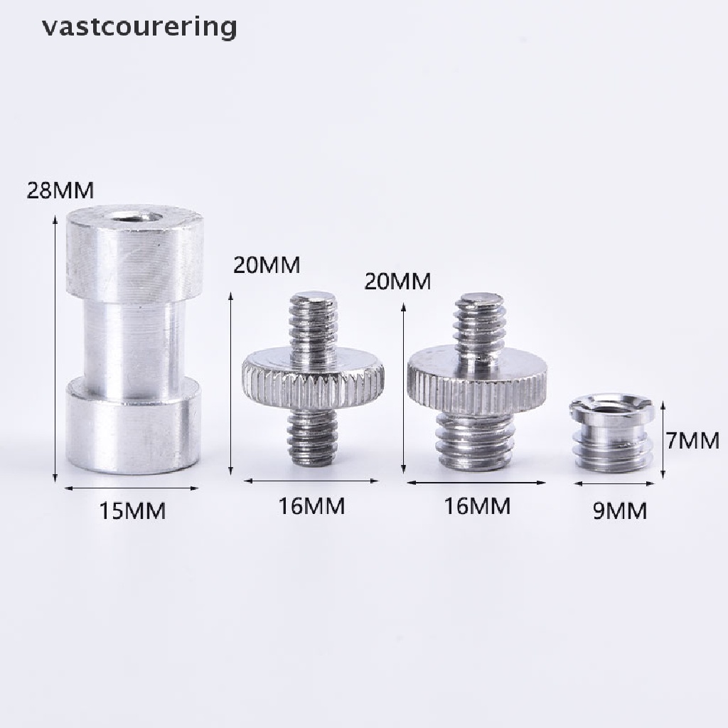 Bộ 4 Ốc Vít Chuyển Đổi Đầu Đực Sang Đầu Cái Cho Giá Đỡ Ba Chân Camera