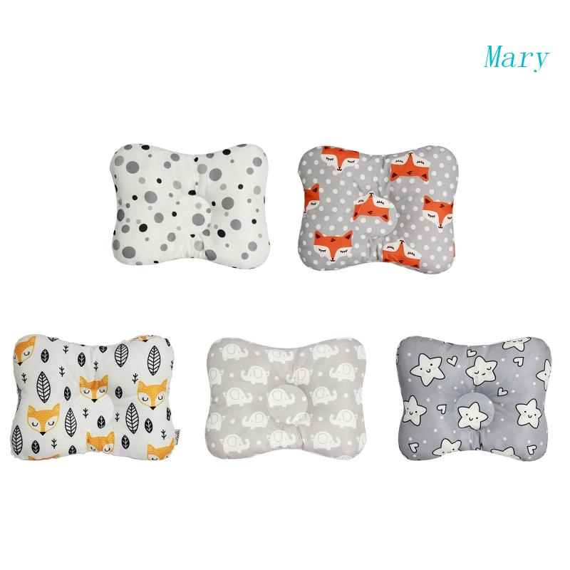 Gối Ngủ Unisex Chống Lăn Bảo Vệ Đầu Cho Bé Sơ Sinh