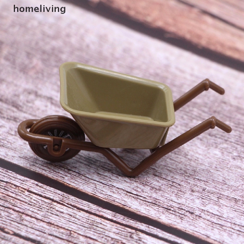 1 Mô Hình Xe Đẩy Em Bé Mini Tỉ Lệ 1: 12 Trang Trí Nhà Búp Bê