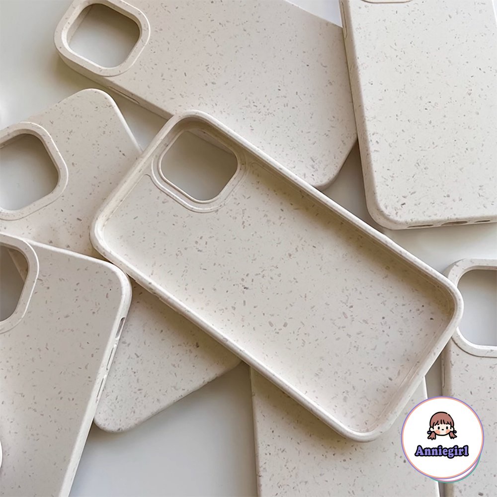 Ốp Điện Thoại TPU Mềm Chống Sốc Màu Be / Khaki Phân Hủy Sinh Học Cho IPhone 11 14 Pro Max 13 12 11 Pro Max 14 Pro Max X XS XS Max XR 7 8 6 Plus