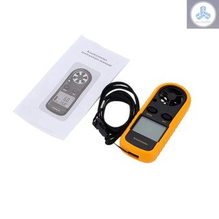 Mini LCD Digital Anemometer Wind Speed Air Velocity Temperature Measuring with Backlight