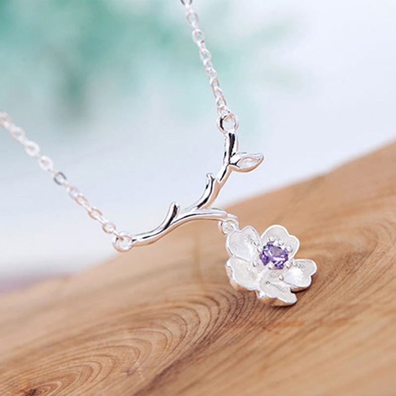 Dây Chuyền Hoa Anh Đào Mẫu Mới 2017