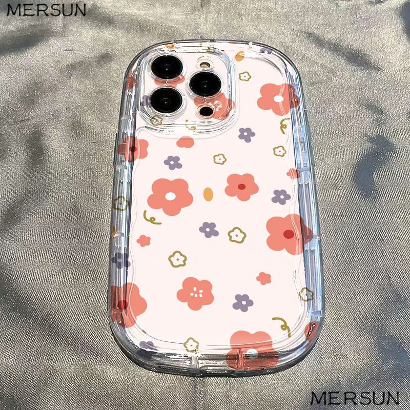 ✅Ốp Điện Thoại Dẻo Trong Suốt Họa Tiết Hoa Nhỏ Xinh Chống Sốc Cho Iphone1413 / 7 11 / xs 8P12Xr