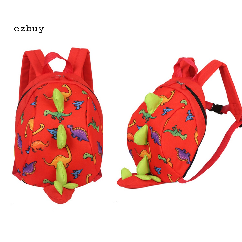 Ba Lô Khủng Long Đáng Yêu Chống Thất Lạc Kèm Dây Dắt Cho Bé