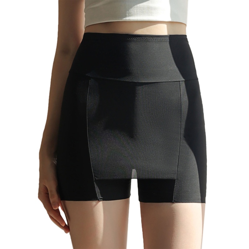 Xixi Quần Short Hai Lớp Lưng Cao Nâng Mông An Toàn Cho Nữ