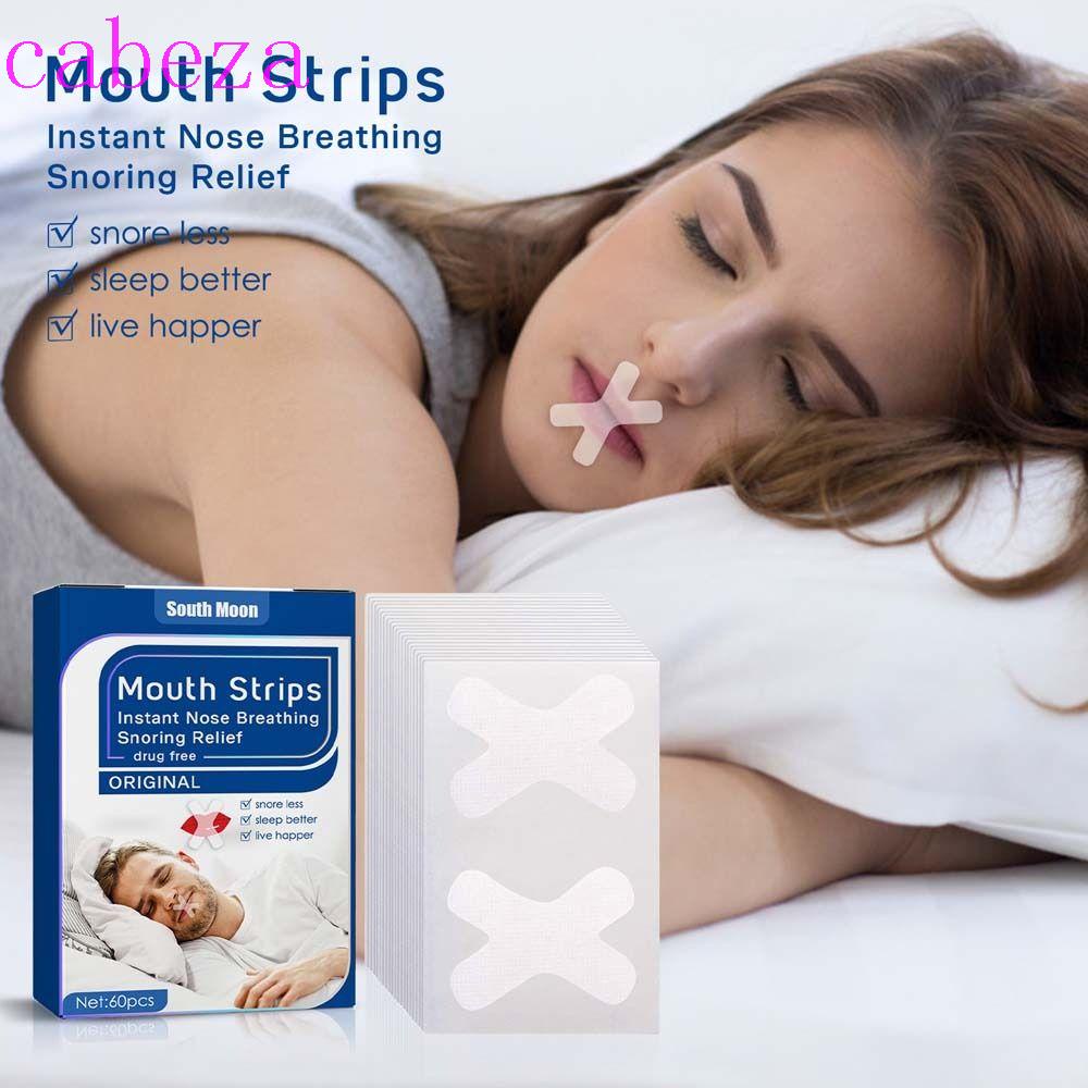 Bộ 60 Miếng Dán Mũi Chống Ngáy Khi Ngủ Tiện Dụng