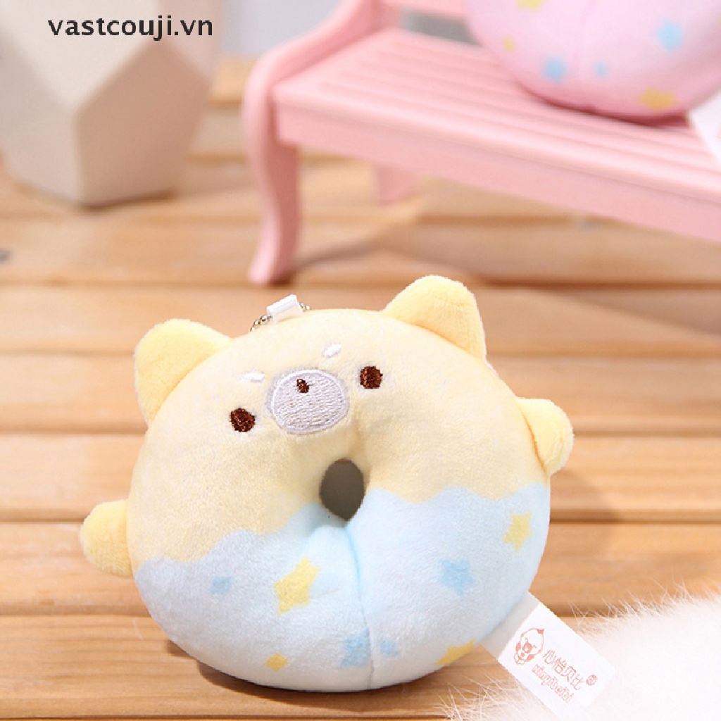 Đồ Chơi Nhồi Bông Hình Bánh Donut Dễ Thương