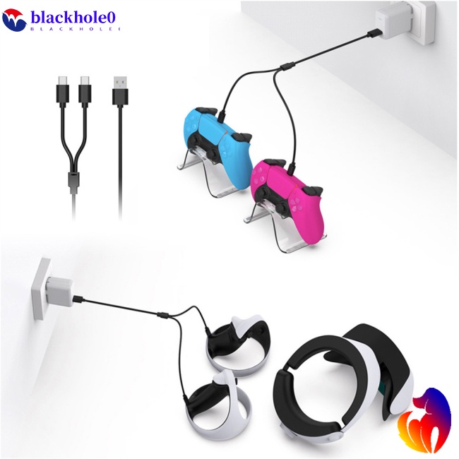 Dây Cáp Sạc Usb Loại c 2 Trong 1 Tương Thích Với Switch / PS5 / PSVR2