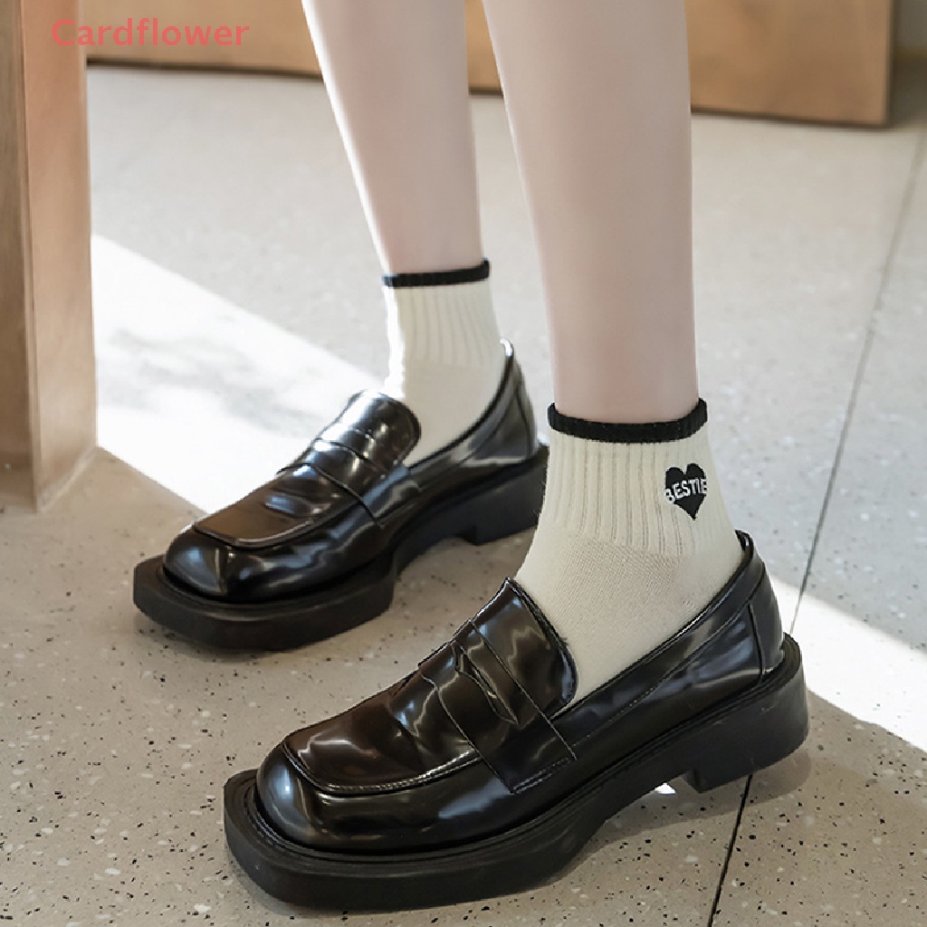 Vớ Cotton Thoáng Khí Thêu Họa Tiết Dễ Thương Thời Trang Xuân Hè 2023 Cho Nữ