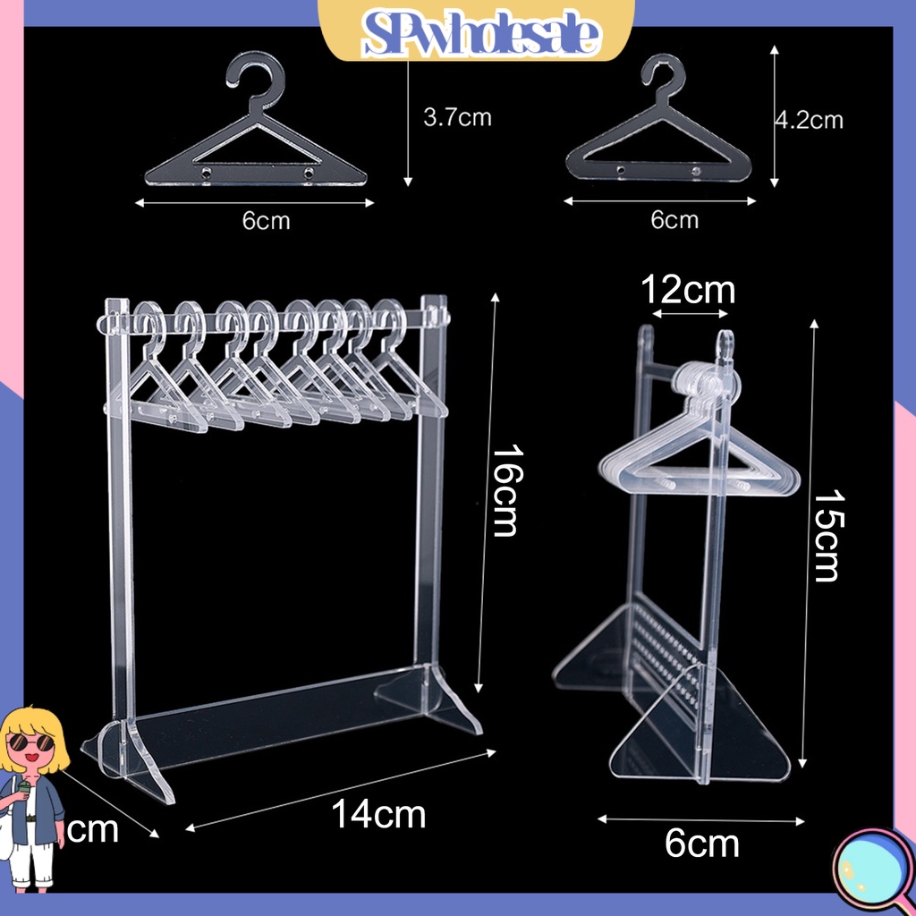 <SPwholesale> Giá Đỡ Trưng Bày Trang Sức Bằng Acrylic Trong Suốt Sức Chứa Lớn