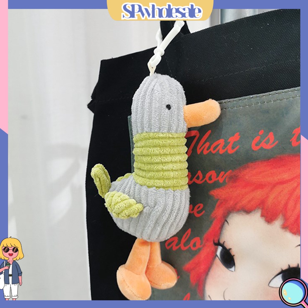 <SPwholesale> Móc Khóa Hình Búp Bê Hoạt Hình Nhồi Bông Đáng Yêu