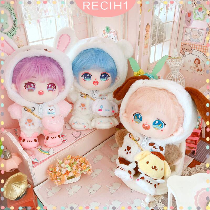 Bộ Đồ Thời Trang Cho Búp Bê 7.8 inch Có Khóa Kéo