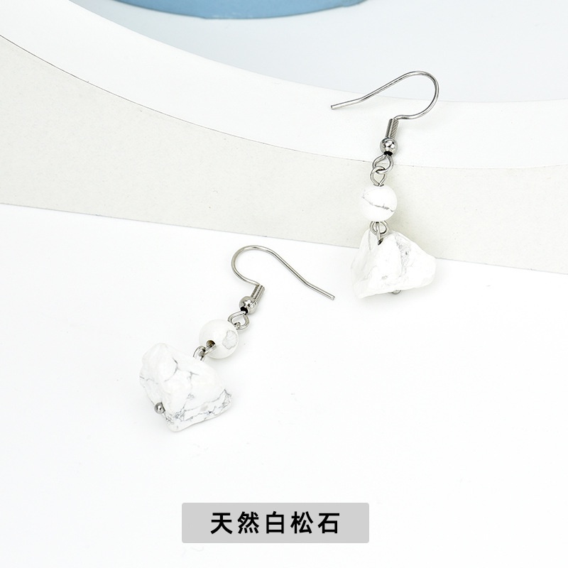 Khuyên Tai Đính Đá Mắt Hổ Độc Đáo Sáng Tạo