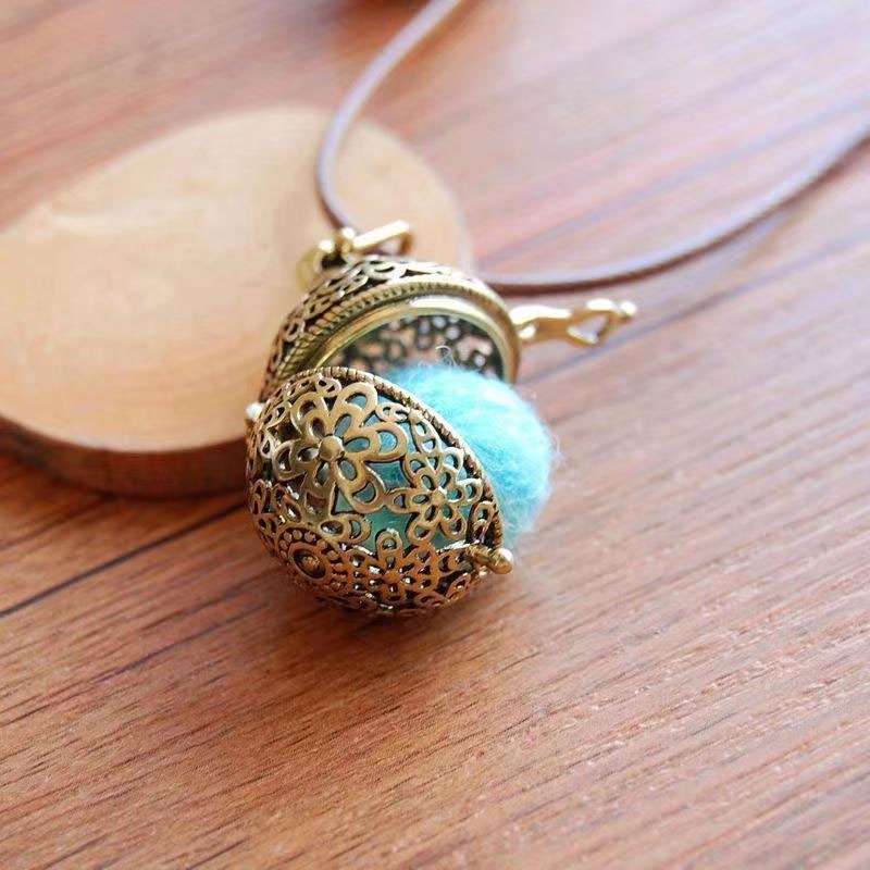 Máy Khuếch Tán Tinh Dầu Thơm Hình Quả Cầu Rỗng Bằng Đồng Thau Phong Cách Vintage