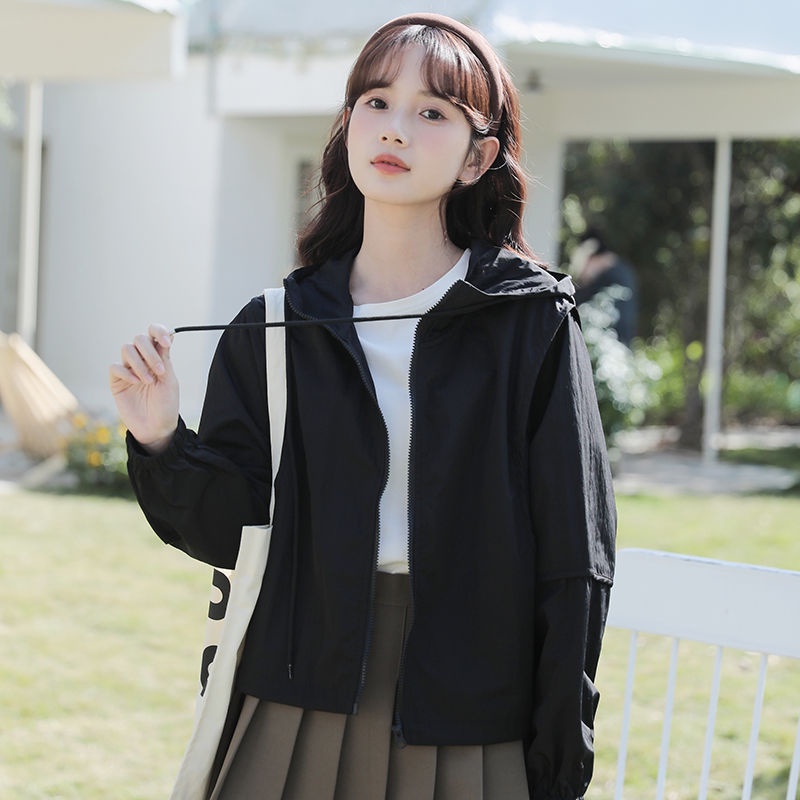 Áo Khoác Thể Thao Thiết Kế Mỏng Kiểu Dáng Mới Thời Trang Mùa Hè Dành Cho Nữ