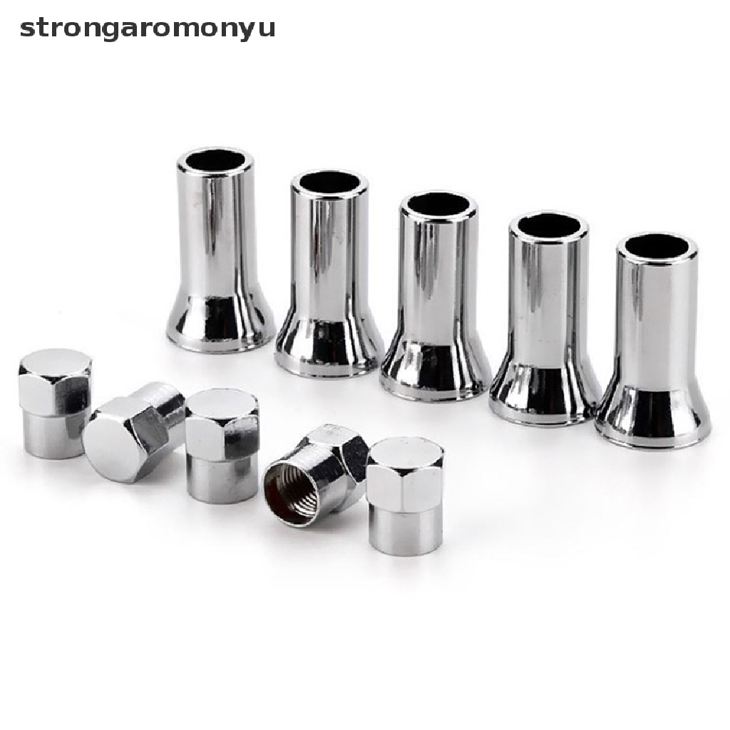 Set 10 Nắp Van Bánh Xe Hơi TR414AC Chuyên Dụng