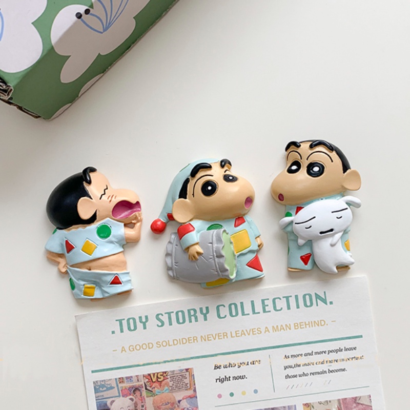 Nam Châm Dán Tủ Lạnh Trang Trí Hình Shin-chan Dễ Thương
