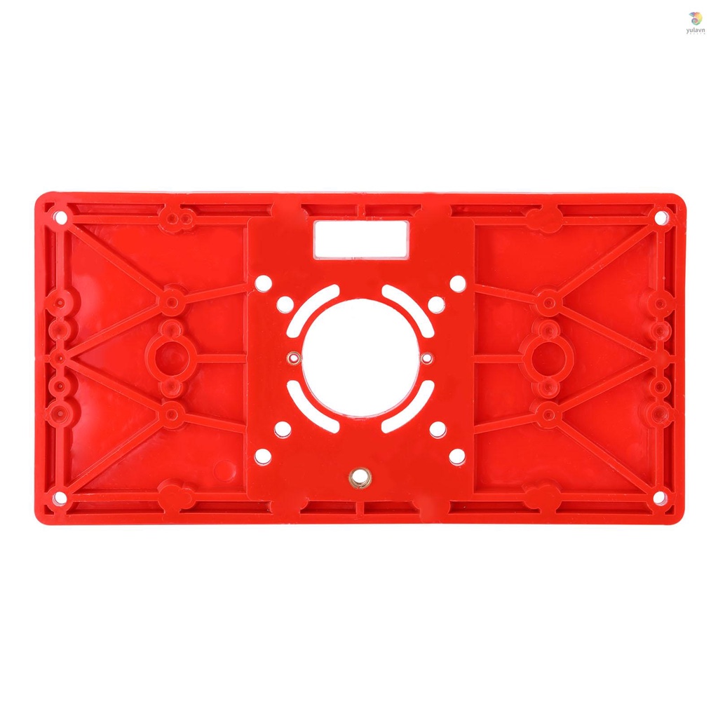 Bảng Định Tuyến Bằng Nhựa ABS Dạng Lật Kèm 4 Vòng Đệm Chuyên Dụng Làm Mộc