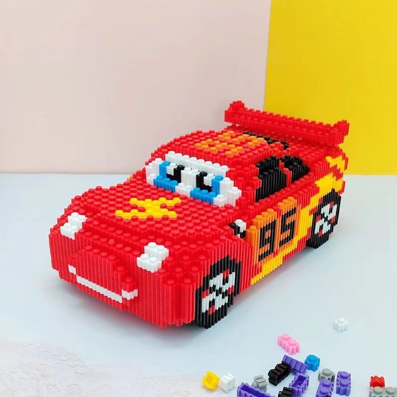 ❤️‍🔥Khối xây dựng đồ chơi lắp ráp xe 32cm nhân vật hoạt hình lớn gửi đồ chơi giáo dục lắp ráp mô hình búa