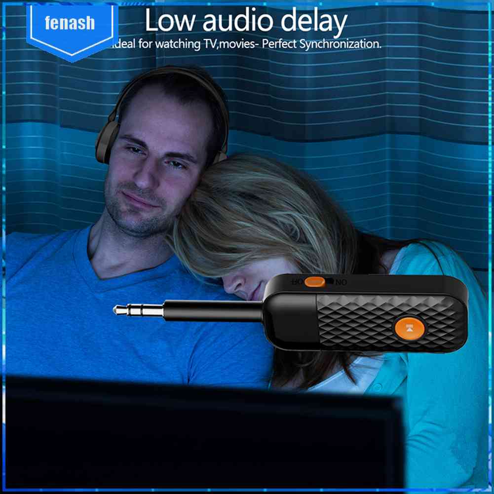 Thiết Bị Nhận Tín Hiệu Bluetooth Không Dây 5.2 3.5MM Cho Tai Nghe / TV