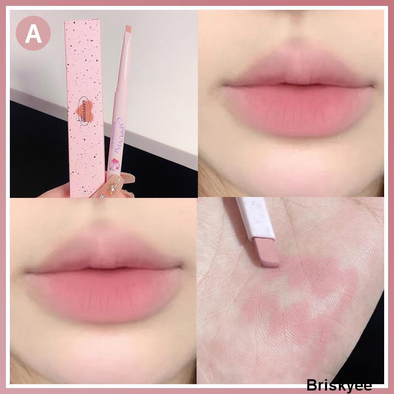 💋Chì kẻ môi CAPPUVINI nhung lì bền màu lâu trôi Milk Mist Series Lip Liner