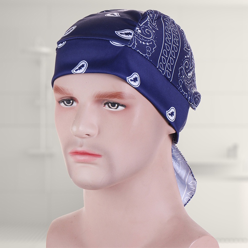 Bbyter Mũ Trùm Đầu Bandana Bằng Cotton Có Thể Điều Chỉnh Hóa Trang Đầu Lâu Doo Rags