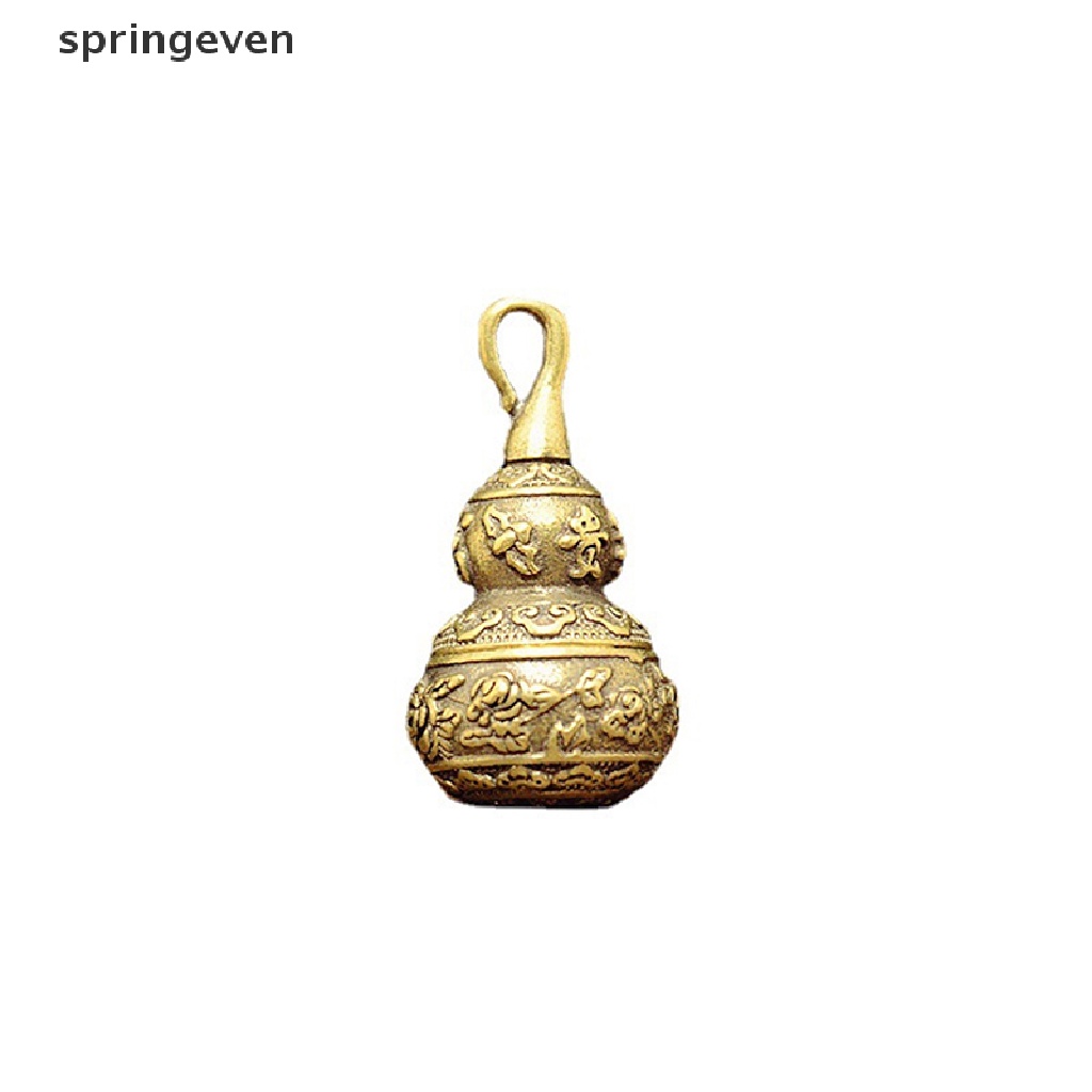Móc Khóa Bằng Đồng Thau Thủ Công Hình Quả Bầu Rỗng Kiểu Truyền Thống Trung Hoa Sáng Tạo Để Bàn Trang Trí Nhà Cửa