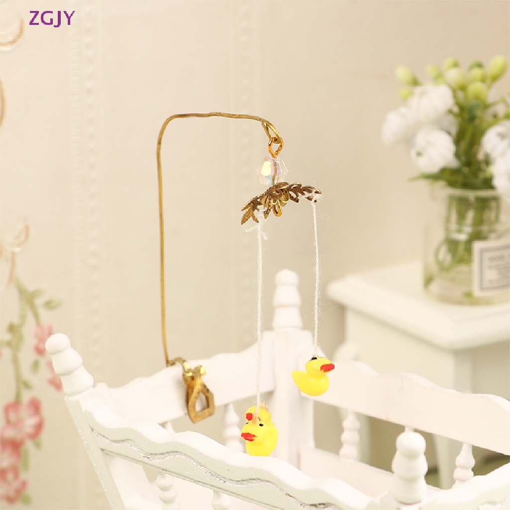 Phụ Kiện Trang Trí Nhà Búp Bê 1: 12 Hình Chú Vịt Nằm Ngủ Dễ Thương Mới