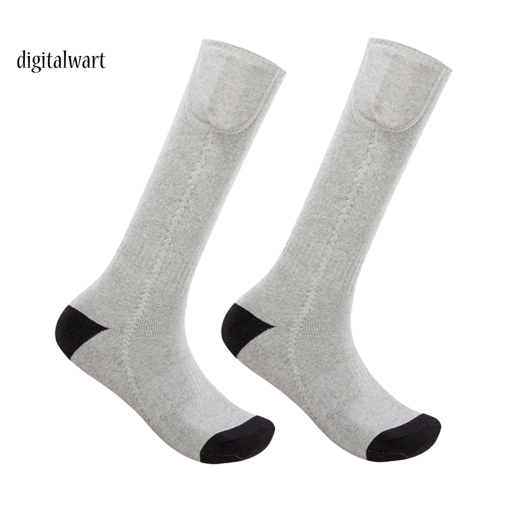 Kỹ Thuật Số| 1 Bộ Vớ Cotton Cao Đến Gối 3 Bánh Răng Giữ Ấm Nhanh Chóng Sạc Lại Được Dành Cho Mùa Đông