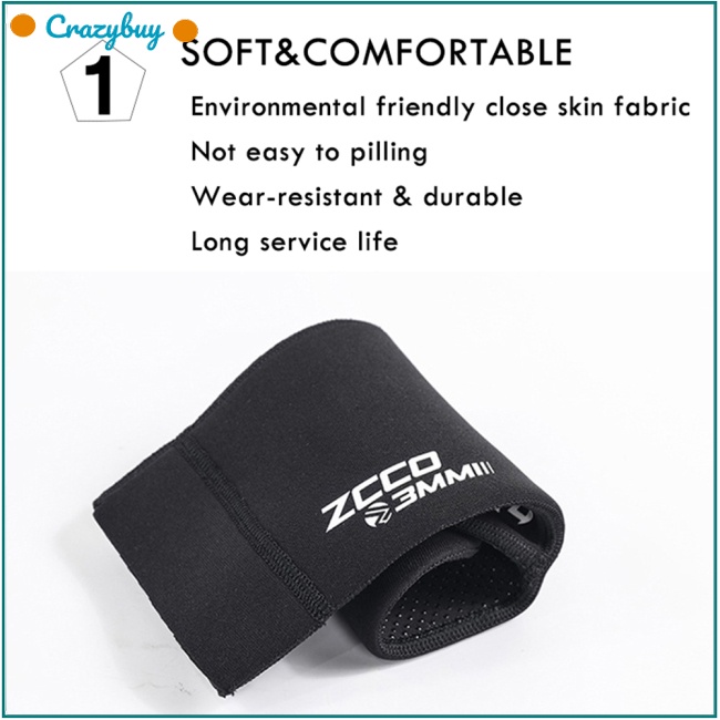 Cr 1 Đôi Vớ Lặn Biển Bằng Cao Su Tổng Hợp Dày 3mm Chống Lạnh Chống Trượt