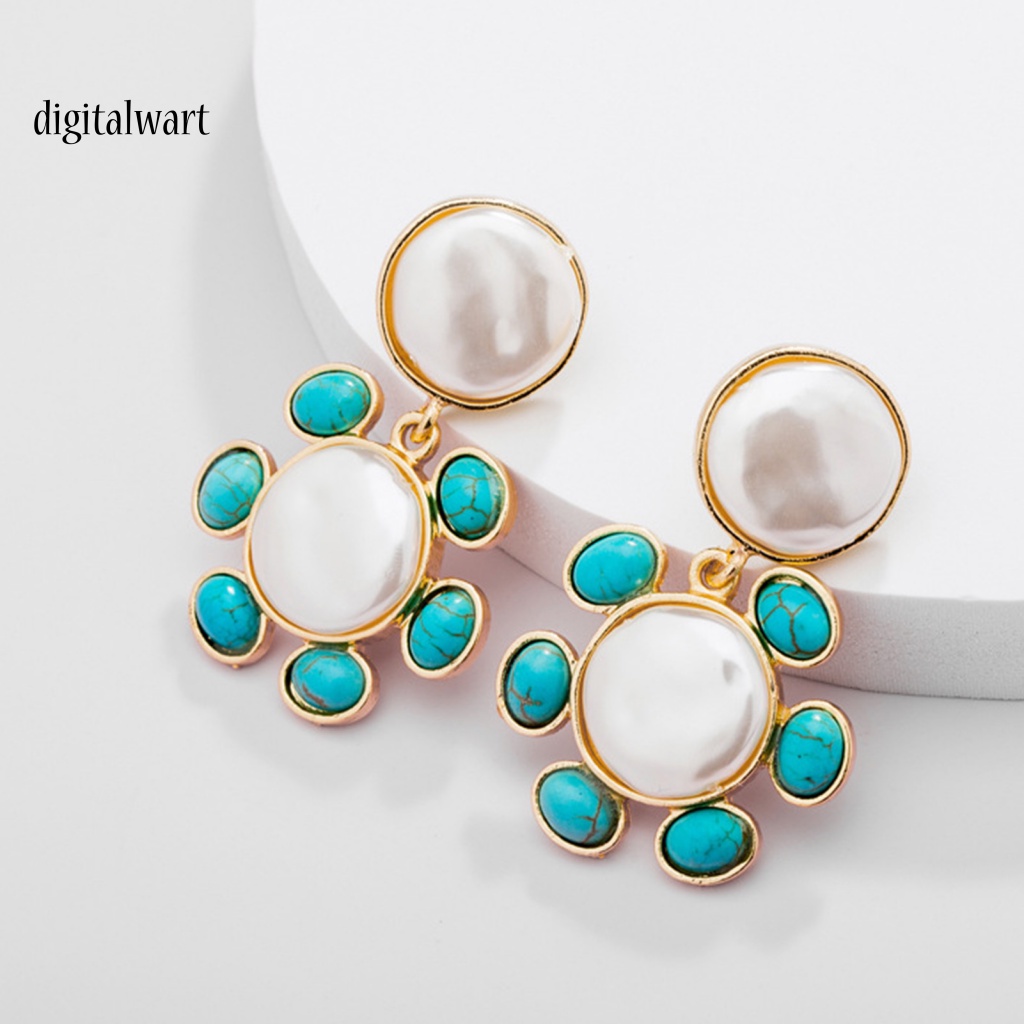 Kỹ Thuật Số| 1 Cặp Khuyên Tai Tua Rua Phong Cách Cổ Điển Dễ Phối Đồ