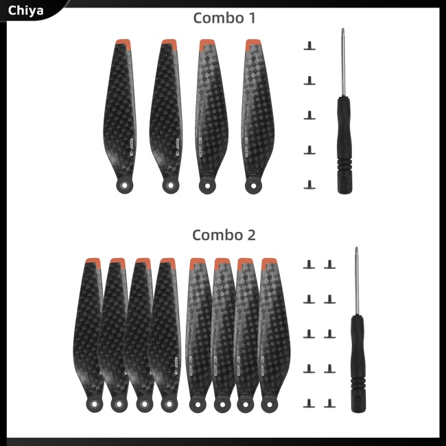 Cánh Quạt Bằng Sợi Carbon Kèm Tua Vít Cho Dji Mini3 Pro Drone