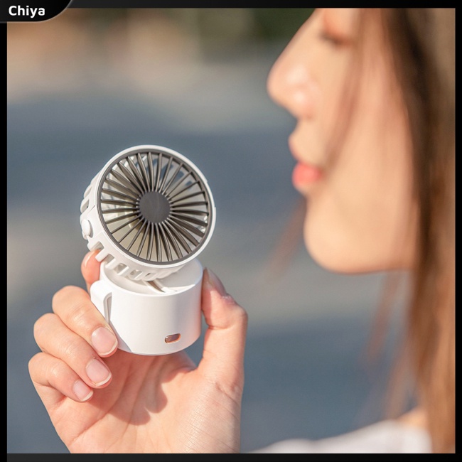 Quạt Làm Mát Mini Cầm Tay Gọn Nhẹ Có Thể Sạc Lại Bằng Cổng Usb Cho Nhà Ở / Văn Phòng