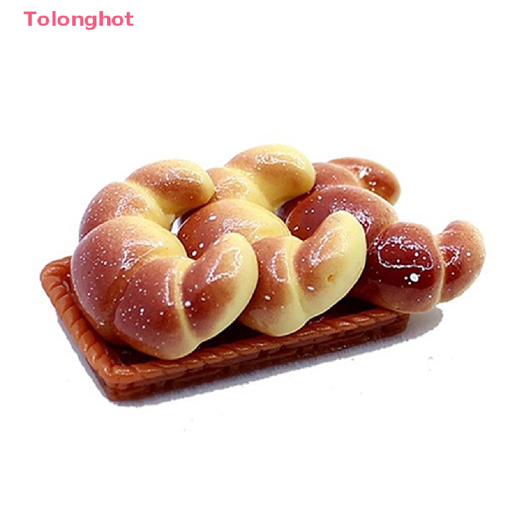 Set 5 Món Đồ Chơi Mô Hình Bánh Mì Mini Trang Trí Nhà Búp Bê