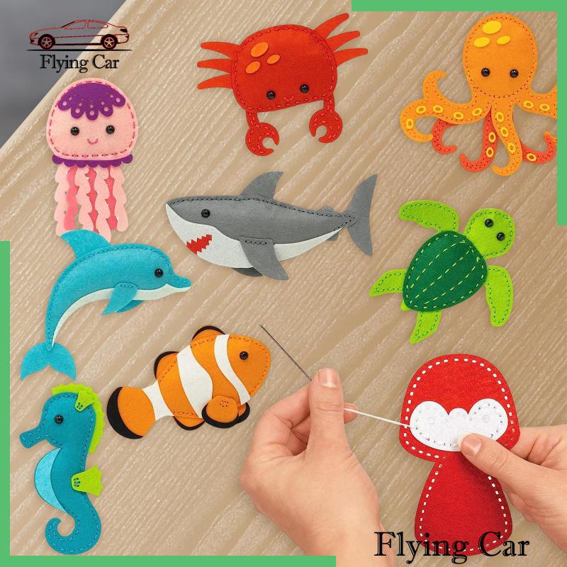 Bộ Dụng Cụ May Vá Thủ Công Hình Cá Và Chim Cho Người Mới Bắt Đầu Lzdjfmy2