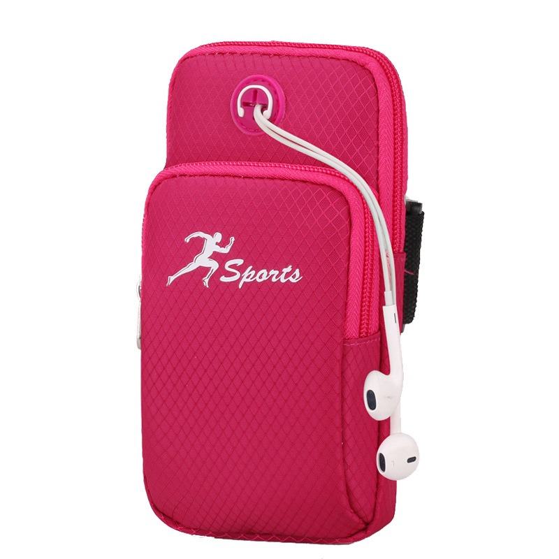 Túi Đựng Điện Thoại Đa Năng Đeo Cánh Tay Họa Tiết Rằn Ri Cá Tính Cho Nam Nữ